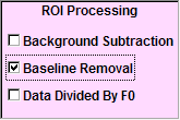 Baseline Removal